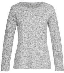 Stedman Női hosszú ujjú kötött felső Stedman Knit Long Sleeve Women XL, Világos szürke Melange