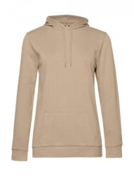 B&C Collection Női kapucnis hosszú ujjú pulóver B and C #Hoodie /women French Terry S, Sivatag