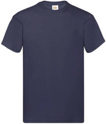 Fruit of the Loom Férfi póló Rövid ujjú Fruit of the Loom Original Full Cut T-Shirt - M, Mély sötétkék (navy)