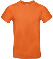 B and C Férfi rövid ujjú póló B&C #E190 T-Shirt -3XL, Városi narancssárga