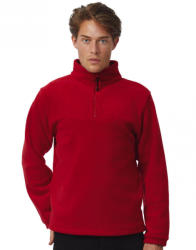 B&C Collection Férfi hosszú ujjú polár B and C Highlander+ 1/4 Zip Fleece Top XS, Fekete