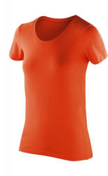 Result Női rövid ujjú póló Result Women's Impact Softex T-Shirt L (14), Tangerine