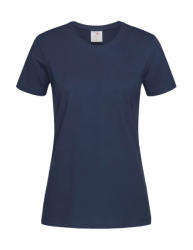 Stedman Női rövid ujjú póló Stedman Comfort-T 185 Women M, Sötétkék (navy)