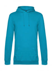 B&C Collection Férfi kapucnis hosszú ujjú pulóver B and C #Hoodie French Terry L, Hawaiian kék