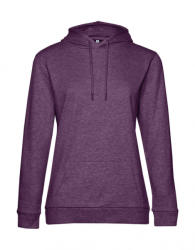 B&C Collection Női kapucnis hosszú ujjú pulóver B and C #Hoodie /women French Terry XL, Heather Lila