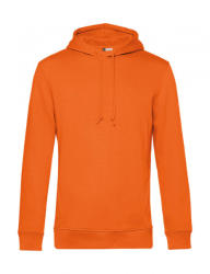 B&C Collection Férfi kapucnis hosszú ujjú organikus pulóver B and C Organic Hooded XS, Narancssárga