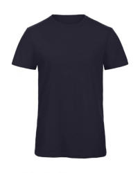 B and C Férfi rövid ujjú organikus felső B and C Organic Inspire Slub /men T-shirt S, Chic Sötétkék (navy)