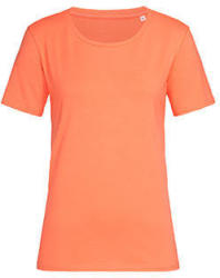 Stedman Női rövid ujjú póló Stedman Claire Relaxed Crew Neck XL, Salmon