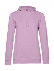 B&C Collection Női kapucnis hosszú ujjú pulóver B and C #Hoodie /women French Terry XS, Cukorka rózsaszín