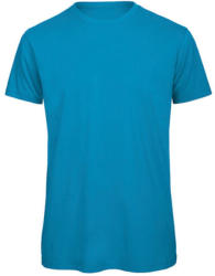 B and C Férfi rövid ujjú póló B&C Inspire T/men T-Shirt -3XL, Atoll kék
