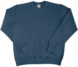 SG Lighting Férfi pulóver hosszú ujjú SG Sweatshirt - XL, Farmer kék (Denim)