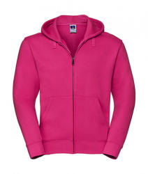 Russell Férfi kapucnis hosszú ujjú pulóver Russell Europe Men's Authentic Zipped Hood XS, Fuchsia