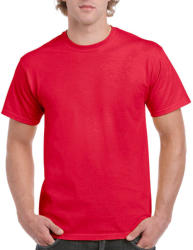 Gildan Rövid ujjú póló Gildan Hammer Adult T-Shirt - 4XL, Sport skarlátvörös