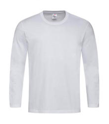 Stedman Férfi hosszú ujjú pulóver Stedman Comfort-T 185 Long Sleeve M, Fehér