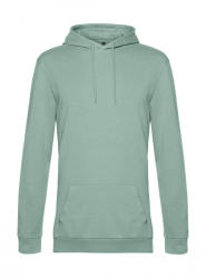 B&C Collection Férfi kapucnis hosszú ujjú pulóver B and C #Hoodie French Terry 2XL, Sage
