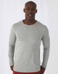 B&C Collection Férfi hosszú ujjú organikus póló B and C Organic Inspire LSL T /men T-shirt 2XL, Sötétkék (navy)