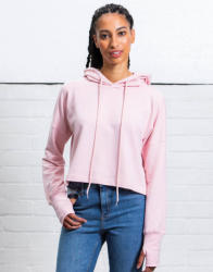 Mantis Női kapucnis hosszú ujjú pulóver Mantis Cropped Hoodie XS, Fehér