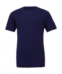 Bella Canvas Uniszex rövid ujjú póló Bella Canvas Unisex Triblend Short Sleeve Tee XL, Sötétkék (navy) Triblend