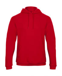 B&C Collection Férfi kapucnis hosszú ujjú pulóver B and C ID. 203 50/50 Hooded Sweatshirt Unisex 3XL, Piros