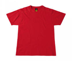 B and C Uniszex rövid ujjú póló munkaruha B and C Perfect Pro Workwear T-Shirt L, Piros