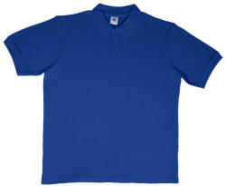 SG Lighting Férfi galléros póló rövid ujjú SG Cotton Polo - XL, Király kék