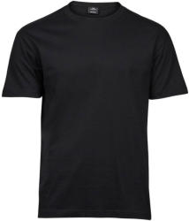 Tee Jays Férfi rövid ujjú póló Tee Jays Sof Tee -5XL, Fekete