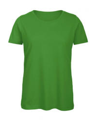 B and C Női rövid ujjú organikus póló B and C Organic Inspire T /women T-Shirt S, Igazi zöld
