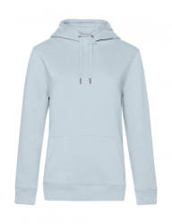 B&C Collection Női kapucnis hosszú ujjú pulóver B and C QUEEN Hooded /women 2XL, Pure Ég kék