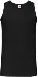 Fruit of the Loom Férfi póló Ujjatlan Fruit of the Loom Valueweight Athletic - 3XL, Fekete