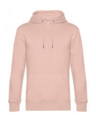 B&C Collection Uniszex kapucnis hosszú ujjú pulóver B and C KING Hooded XL, Világos rózsaszín (Rózsaszín)