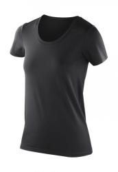 Result Női rövid ujjú póló Result Women's Impact Softex T-Shirt XS (8), Fekete