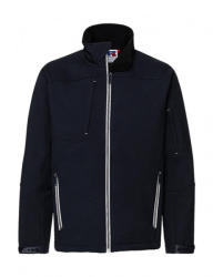Russell Férfi hosszú ujjú Softshell Russell Europe Men's Bionic Softshell Jacket L, Sötétkék (navy)