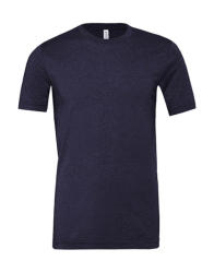 Bella Canvas Uniszex rövid ujjú póló Bella Canvas Unisex Heather CVC Short Sleeve Tee XS, Heather Midnight Sötétkék (navy)