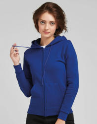 SG Lighting Női kapucnis hosszú ujjú pulóver SG Ladies' Zip Hood 2XL, Sötétkék (navy)