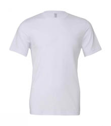 Bella Canvas Uniszex rövid ujjú póló Bella Canvas Unisex Triblend Short Sleeve Tee XL, Egyszerű Fehér Triblend