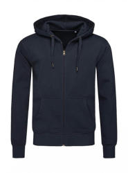 Stedman Férfi hosszú ujjú pulóver Stedman Sweat Jacket Select S, Blue Midnight