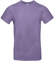 B and C Férfi rövid ujjú póló B&C #E190 T-Shirt -S, Millenáris lila