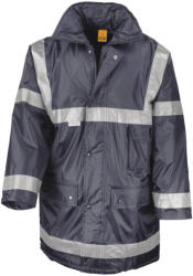 Result Férfi Kabát Kapucnis Result Management Coat -XL, Sötétkék (navy)