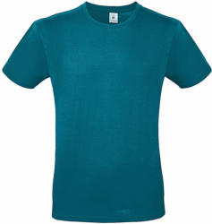 B and C Férfi rövid ujjú póló B&C #E150 T-Shirt -M, Díva kék