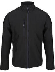 Regatta Férfi hosszú ujjú kabát Regatta Honestly Made Recycled Softshell Jacket M, Fekete