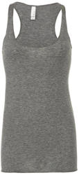 Bella Canvas Női ujjatlan póló Bella Canvas Triblend Racerback Tank Top XL, Szürke Triblend