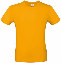 B and C Férfi rövid ujjú póló B&C #E150 T-Shirt -M, Sárgabarack