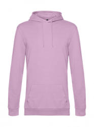 B&C Collection Férfi kapucnis hosszú ujjú pulóver B and C #Hoodie French Terry L, Cukorka rózsaszín