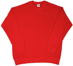 SG Lighting Férfi pulóver hosszú ujjú SG Raglan Sweat - XL, Piros
