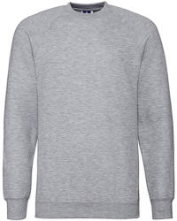 Russell Férfi pulóver hosszú ujjú Russell Europe Raglan Sweatshirt - S, Világos Oxford