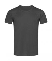 Stedman Férfi rövid ujjú póló Stedman Ben Crew Neck S, Palaszürke