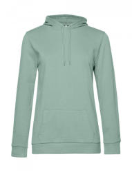 B&C Collection Női kapucnis hosszú ujjú pulóver B and C #Hoodie /women French Terry 2XL, Sage