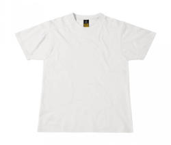 B and C Uniszex rövid ujjú póló munkaruha B and C Perfect Pro Workwear T-Shirt 4XL, Fehér