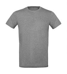 B and C Férfi rövid ujjú organikus póló B and C Organic Inspire Plus T /men T-shirt L, Heather szürke