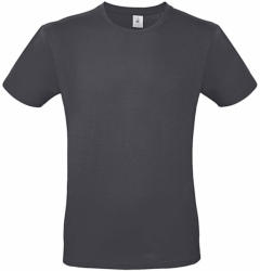 B and C Férfi rövid ujjú póló B&C #E150 T-Shirt -M, Sötétszürke
